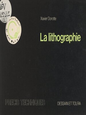 cover image of La lithographie